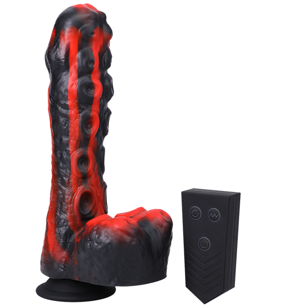 Doc Johnson | Fort Troff Tendril Thruster - Mini Fuck Machine - Red/Black