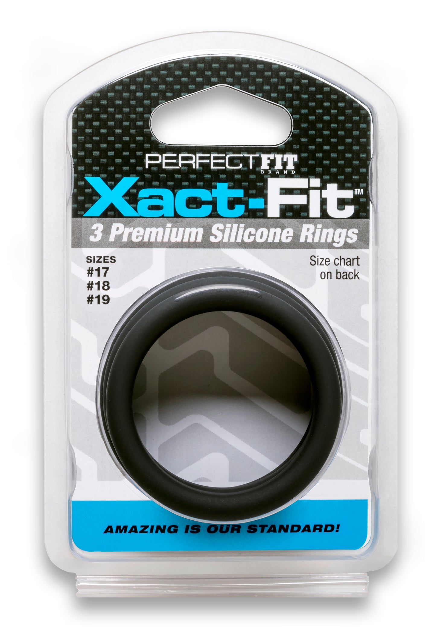 PerfectFit Xact-Fit Silicone Rings Large 3 Ring Kit