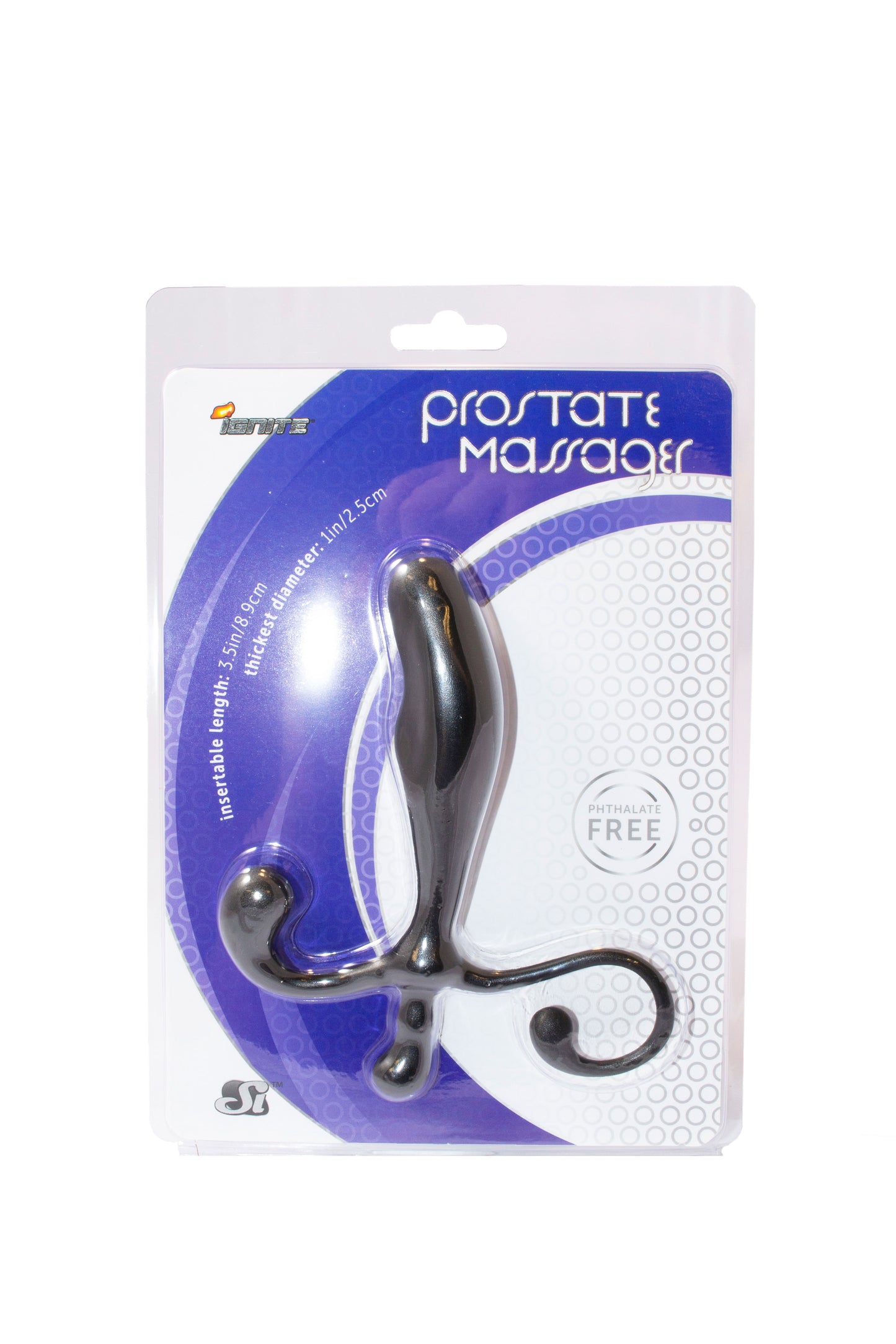 Si Novelties Prostate Massager Black