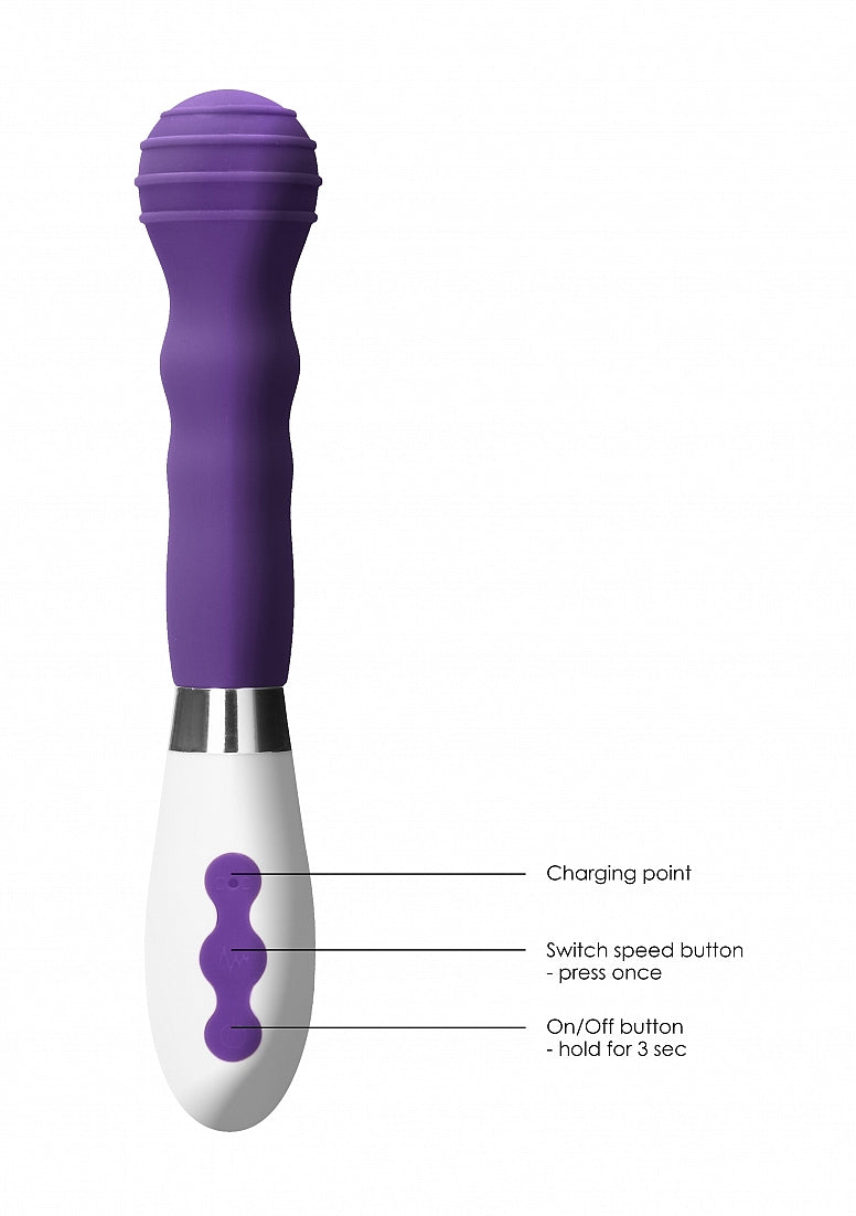 Shots Toys | Luna Alida Rechargeable 10 Speed Vibe Vibrator Purple