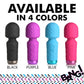 XR Brands | BANG! 10X Mini Silicone Wand Vibrator - Blue