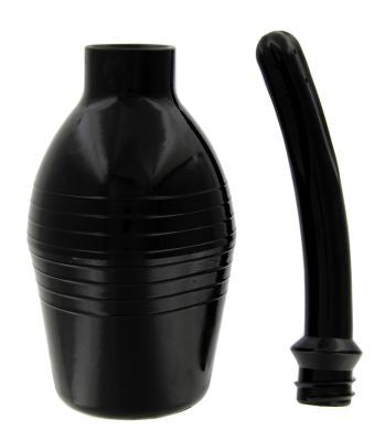 CleanStream Deluxe Enema Bulb Black