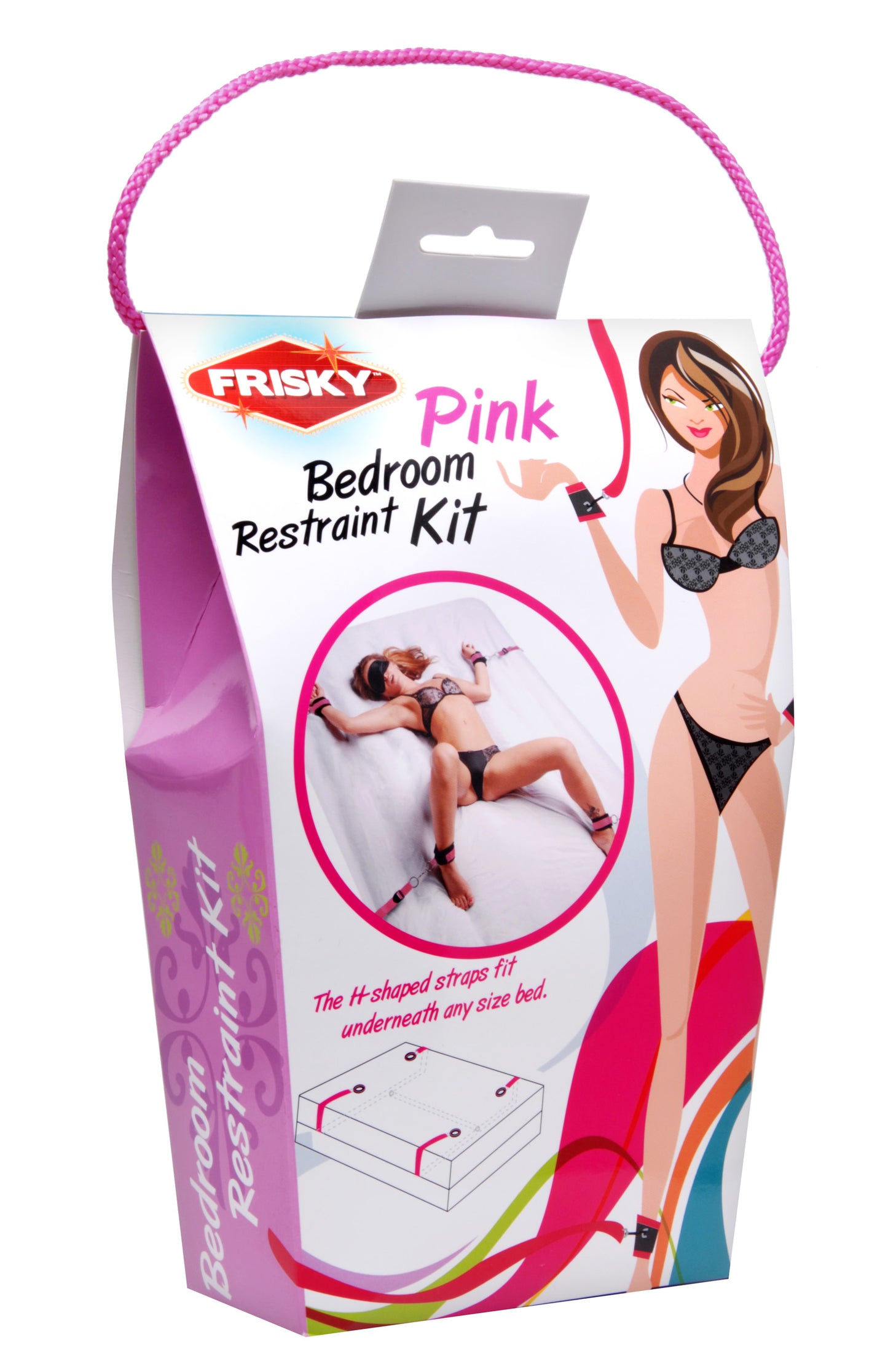 Frisky Bedroom Restraint Kit Pink