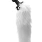 Tailz White Fox Tail Vibrating Anal Plug