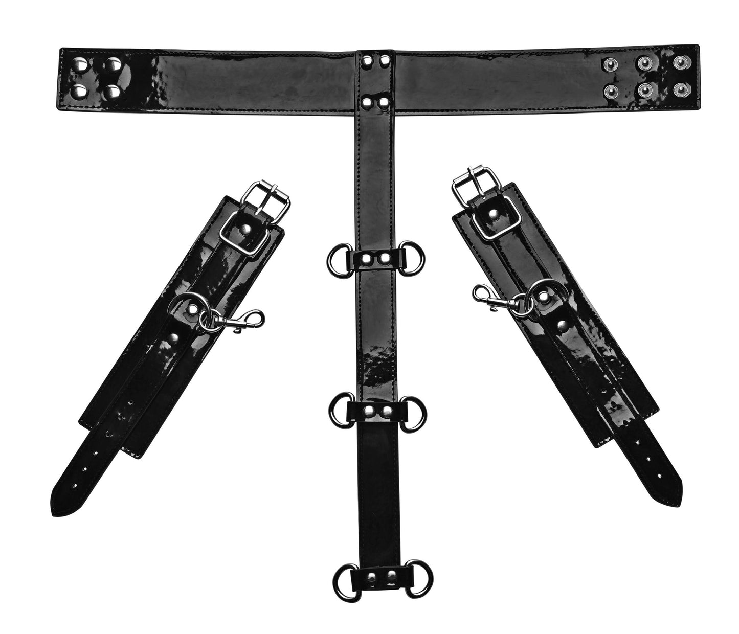 Frisky Bound Around Neck to Wrist Restraints