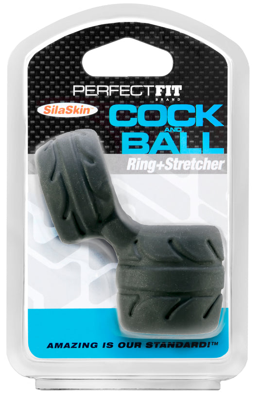 PerfectFit SilaSkin Cock And Ball Black