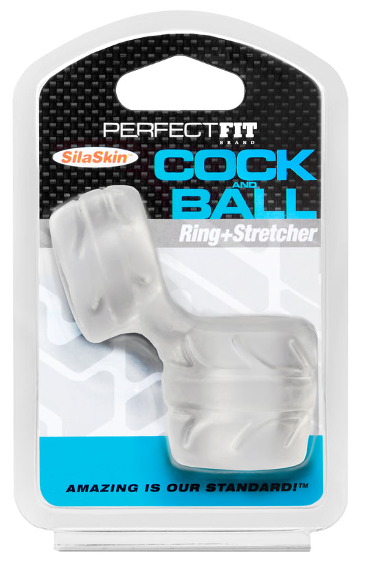 PerfectFit SilaSkin Cock And Ball Clear