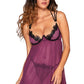 Dreamgirl Lingerie Babydoll & Open Crotch G-String Size OS One Size