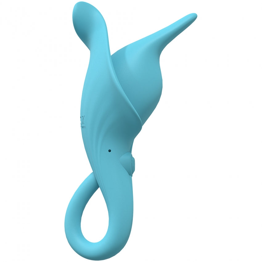 LOVELINE Lily - Blue USB Rechargeable Stimulator Clitoral Vibrator