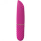 LOVELINE Beso - Pink 10.6cm USB Rechargeable Mini Lipstick Vibrator