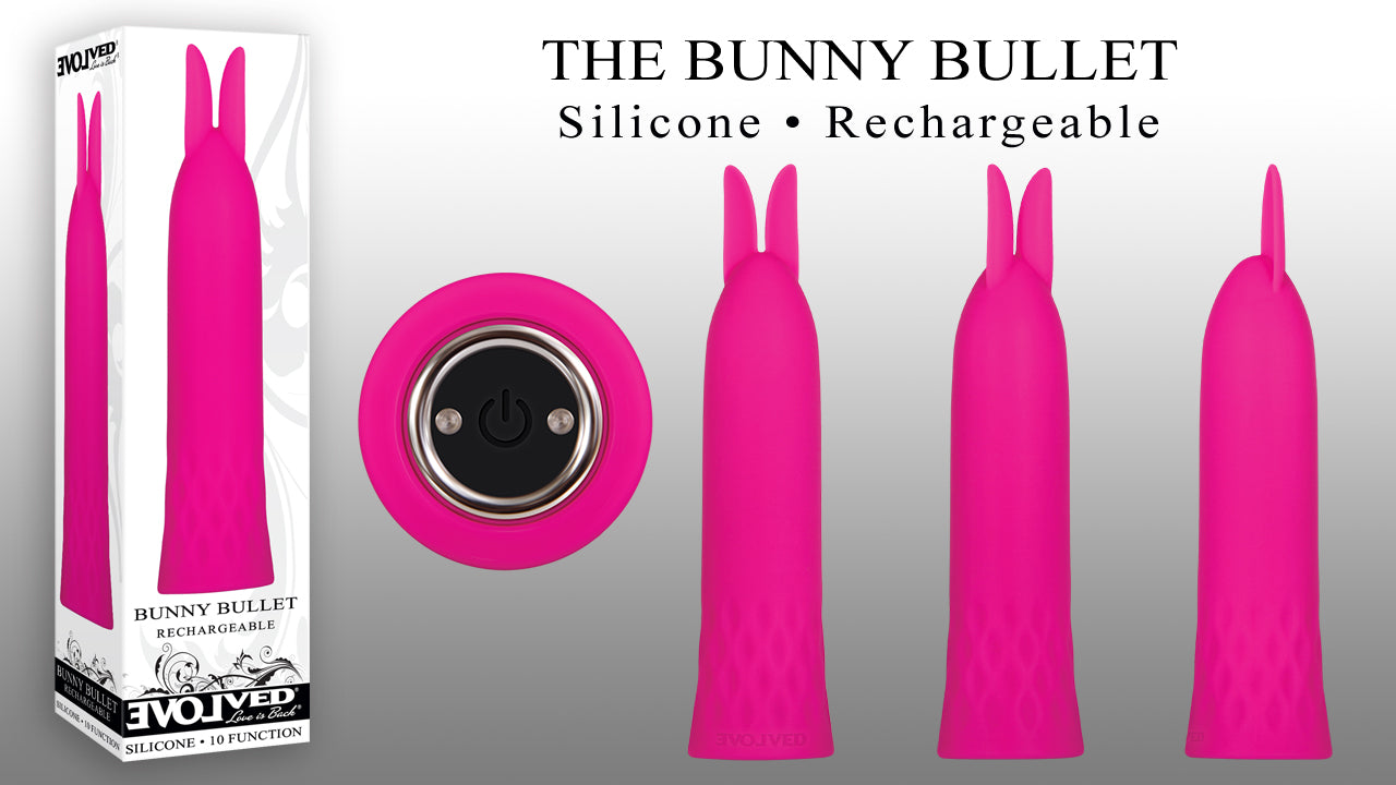 Evolved Bullet Buddy Pink 10.5cm USB Rechargeable Bullet Vibrator