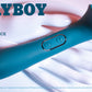 Playboy Pleasure TRUE INDULGENCE Teal 21.3cm Rechargeable Vibrator Flicking Tip