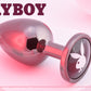 Playboy Pleasure TUX - Large Metal 9.6 cm Large Butt Plug