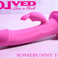 Evolved SOMEBUNNY TO LOVE Pink 19.7cm USB Rechargeable Rabbit Vibrator