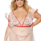 Dreamgirl Lingerie Bedroom Costume Nurse Me Good Size Queen