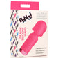 XR Brands | BANG! 10X Mini Silicone Wand Vibrator - Pink