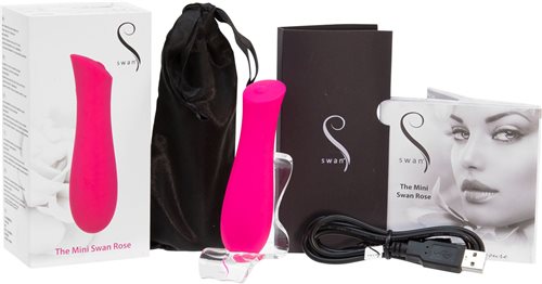 SWAN Vibes - The Mini Swan Rose Vibrator Pink