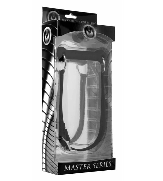 Master Series Mr Ed Locking Silicone Bit Gag