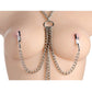 Master Series Collar Nipple and Clit Clamp Set