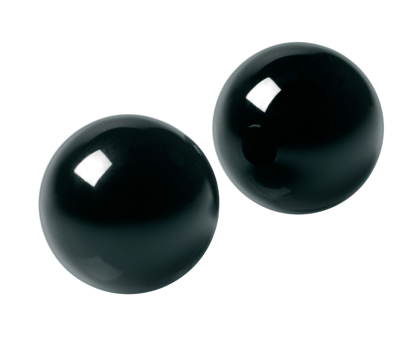 Master Series Jaded Glass Ben Wa Balls Kegel 30mm