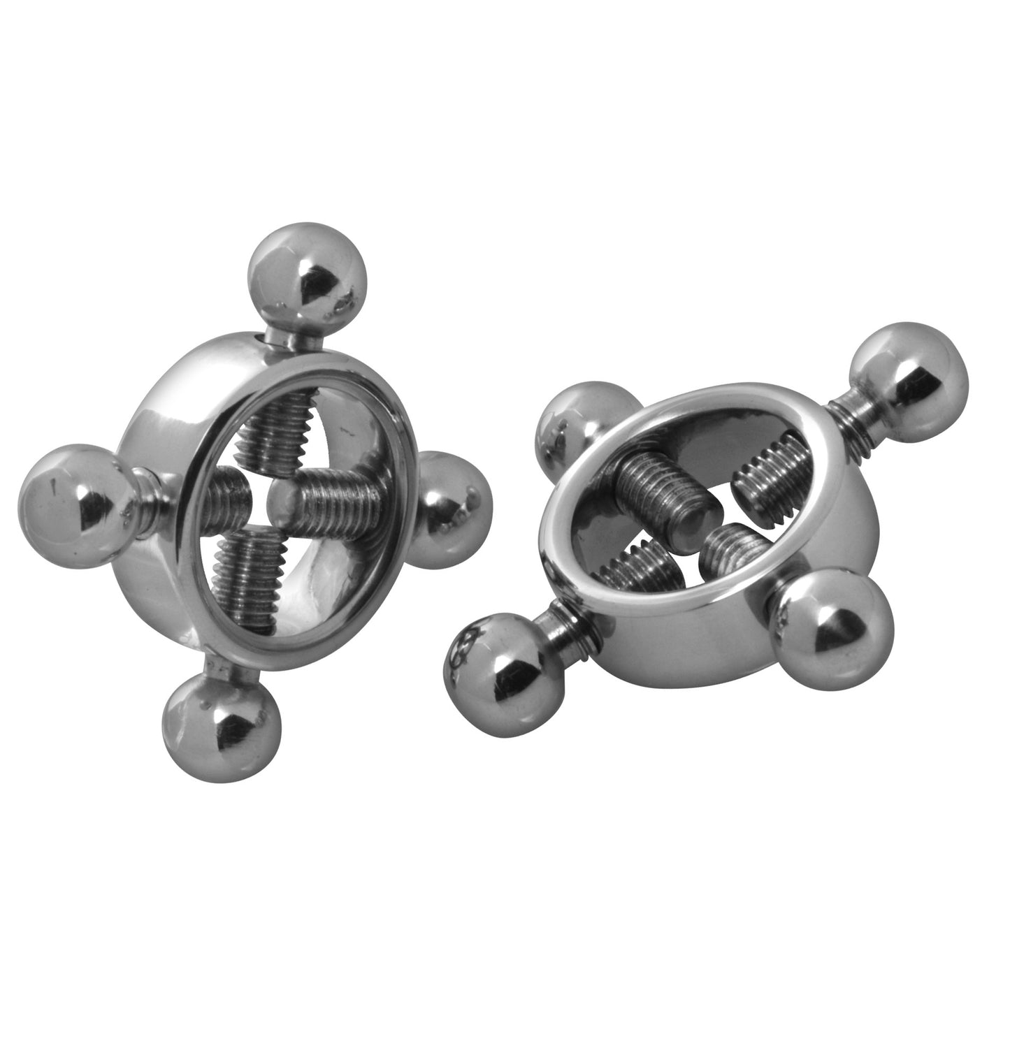 Master Series Rings Of Fire Stainless Steel Nipple Press Set