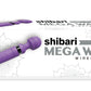 Shibari Deluxe Mega Wireless 28X Body Massager Wand Vibrator - Purple