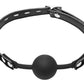 Master Series Premium Hush Locking Silicone Comfort Ball Gag