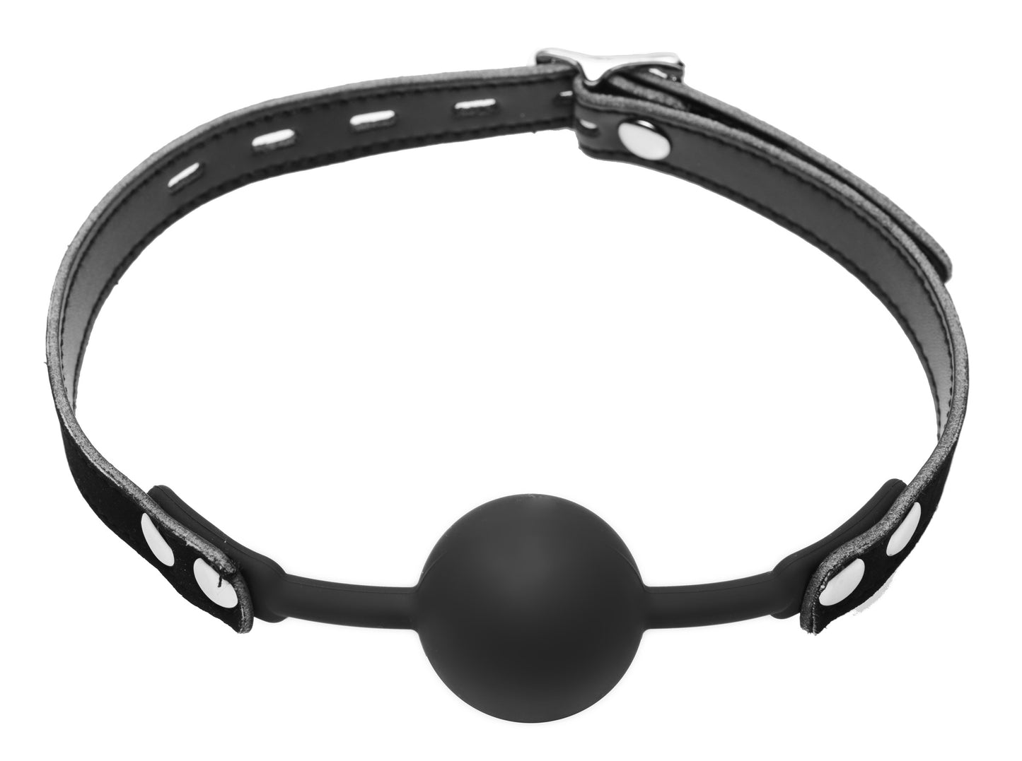 Master Series Premium Hush Locking Silicone Comfort Ball Gag