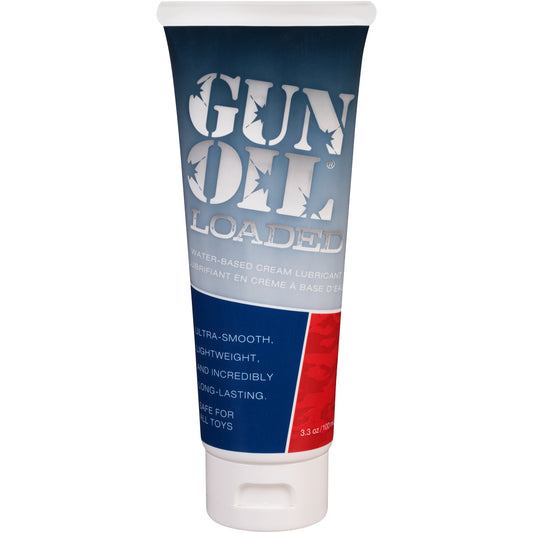 Gun Oil Loaded Water/Silicone Hybrid Lube Lubricant 3.3oz/100ml