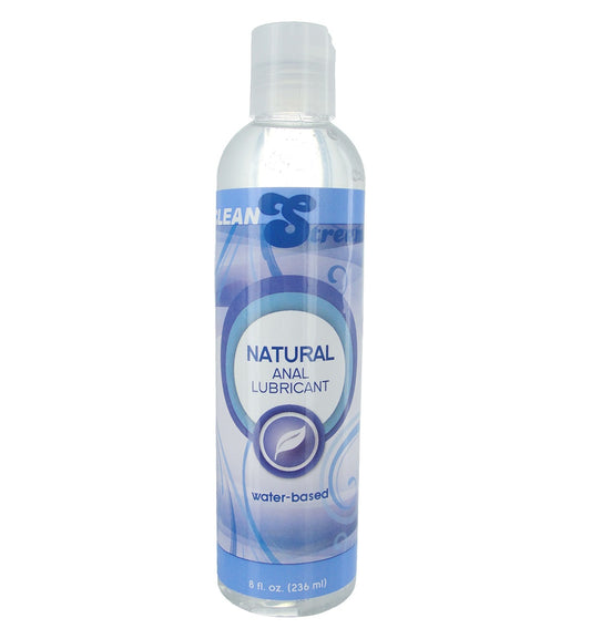 CleanStream Natural Water Based Anal Lube 8oz/236ml