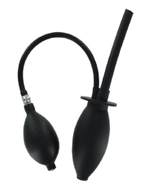 CleanStream Inflatable Enema Plug Silicone Black