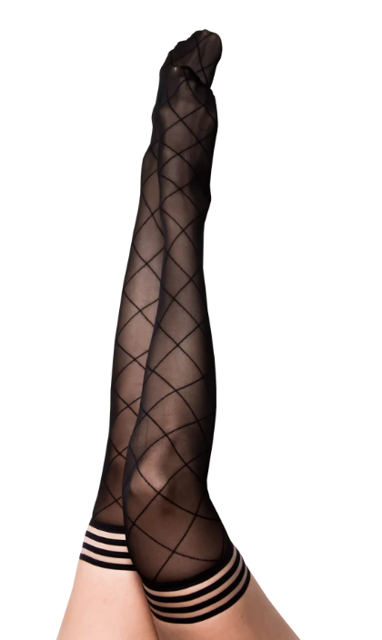 Kix'ies Anna Thigh-High Stockings - Size A/B/C/D