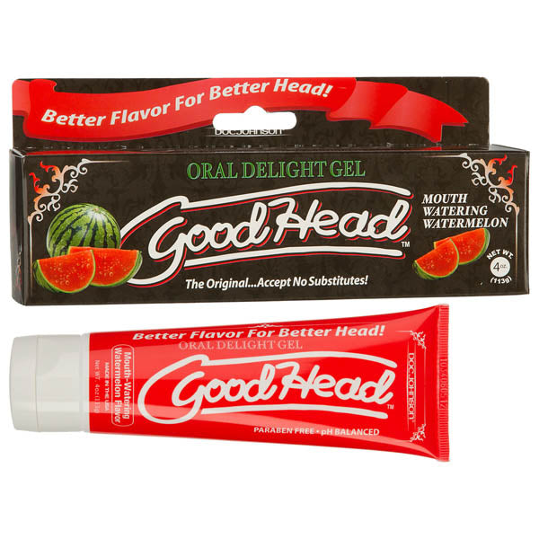 Doc Johnson GoodHead Oral Delight Gel - Watermelon 113g