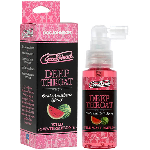 Doc Johnson GoodHead Deep Throat Spray Wild Watermelon 59ml