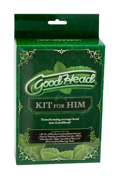 Doc Johnson GoodHead Kit For Him Mint