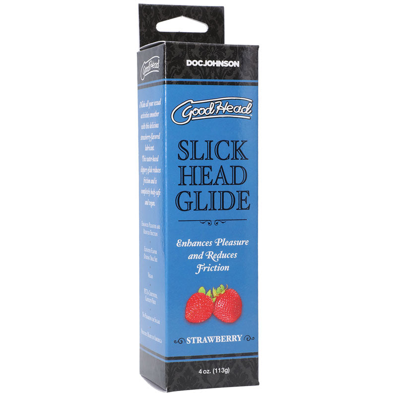 Doc Johnson GoodHead Slick Head Glide Strawberry Lubricant 120ml