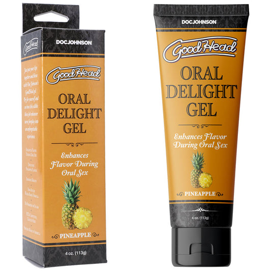 Doc Johnson GoodHead Oral Delight Gel - Pineapple 113g