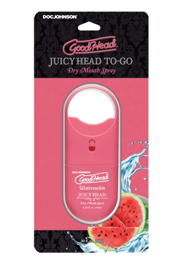 Doc Johnson GoodHead Juicy Head Dry Mouth Spray To-Go Watermelon 9ml