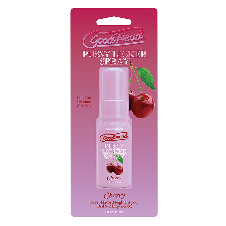 Doc Johnson GoodHead Pussy Licker Spray Cherry 29ml