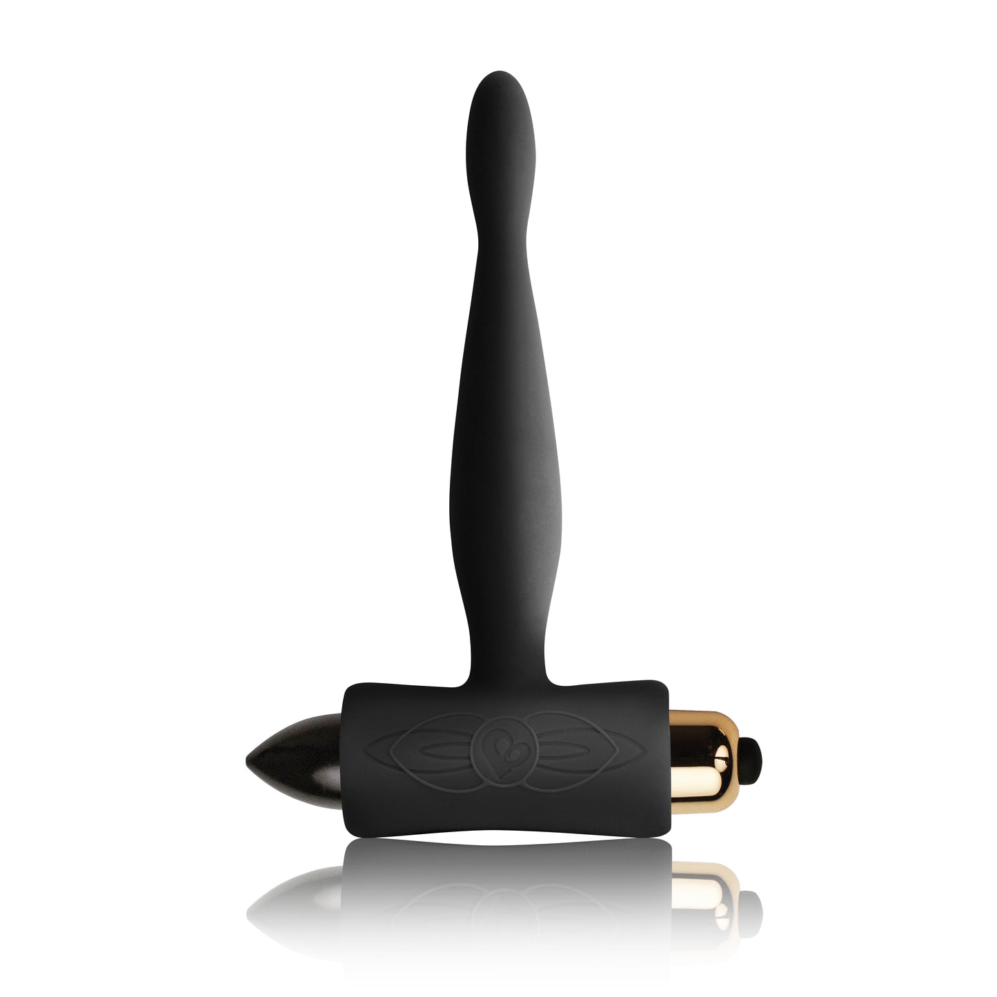 Rocks Off Sensations Teazer Plug Bullet Vibrating Anal Butt Plug Black