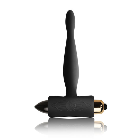 Rocks Off Sensations Teazer Plug Bullet Vibrating Anal Butt Plug Black