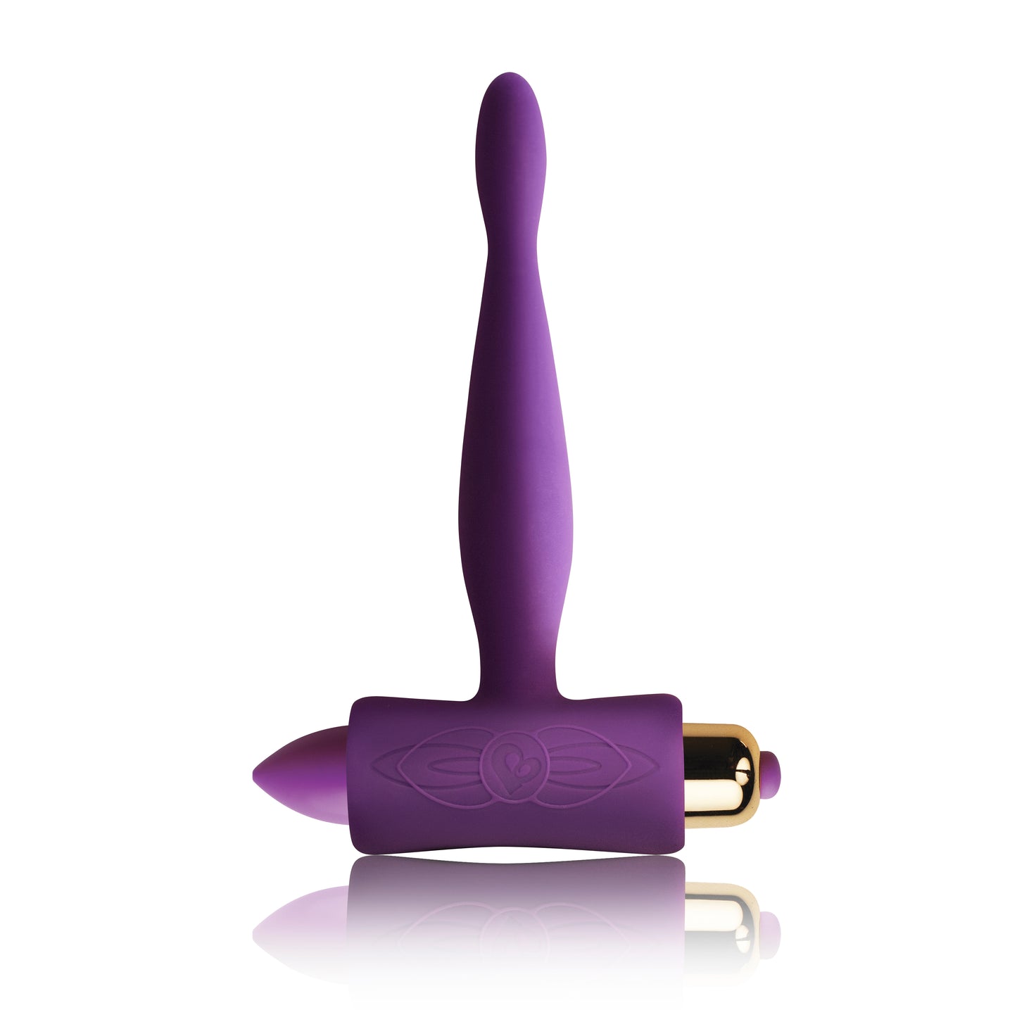 Rocks Off Sensations Teazer Plug Bullet Vibrating Anal Butt Plug Purple