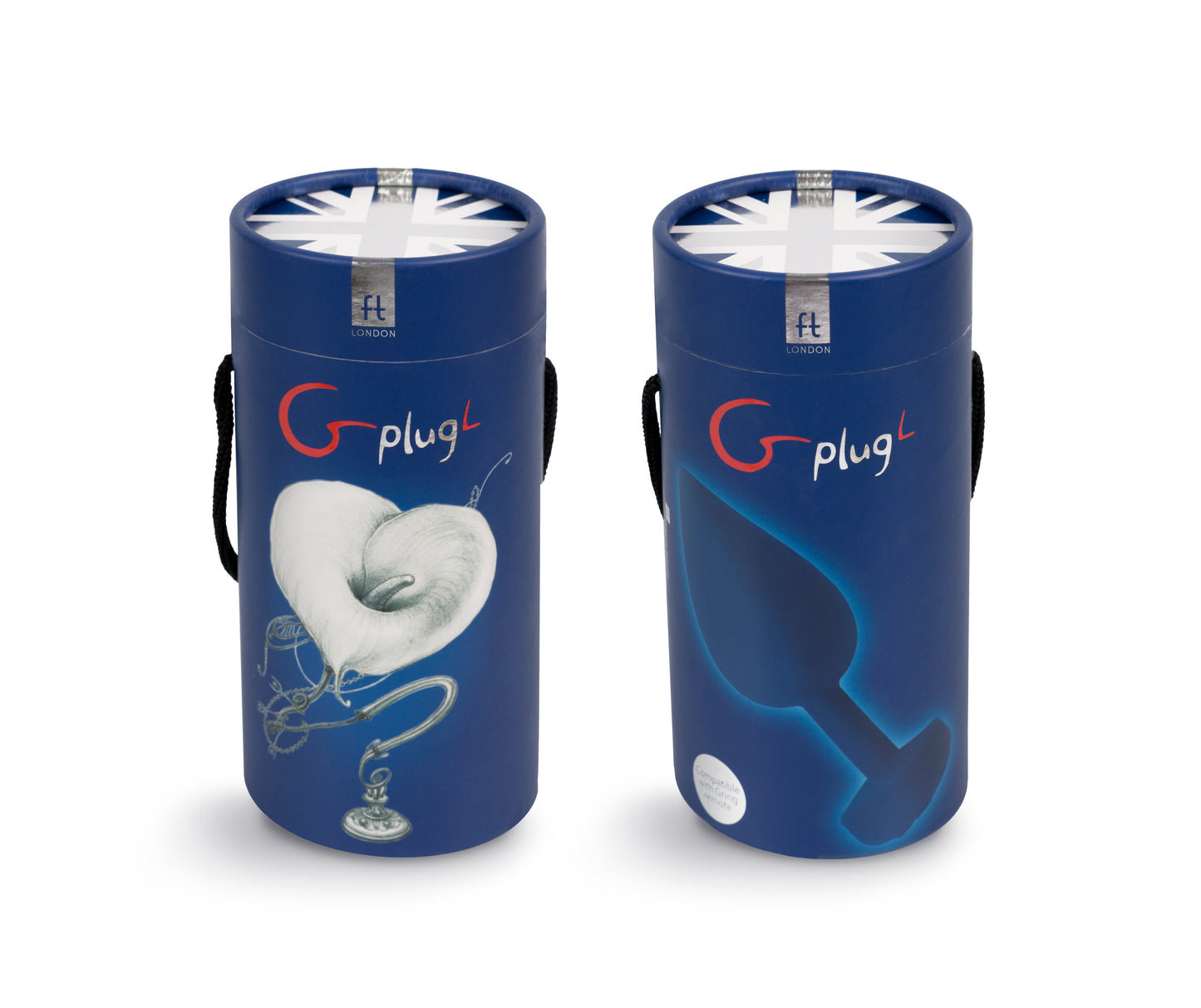 Gvibe Gplug Large Ocean Blue Anal Butt Plug Vibrator