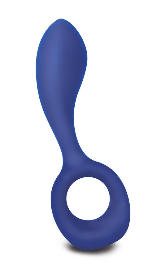 Gvibe Gpop Royal Blue Vibrator - Stimulates the Male P-spot and the Female G-spot