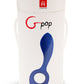 Gvibe Gpop Royal Blue Vibrator - Stimulates the Male P-spot and the Female G-spot