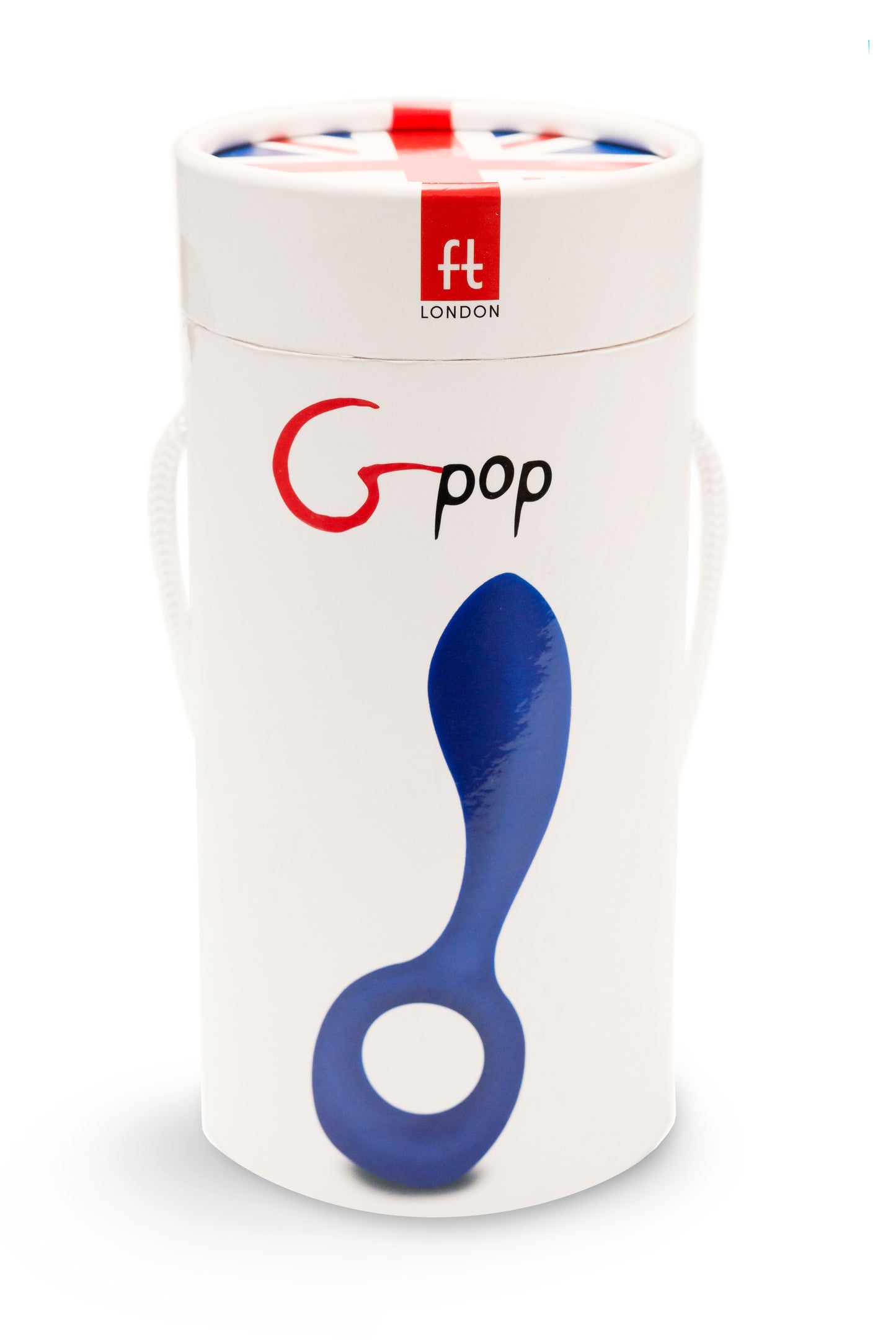 Gvibe Gpop Royal Blue Vibrator - Stimulates the Male P-spot and the Female G-spot