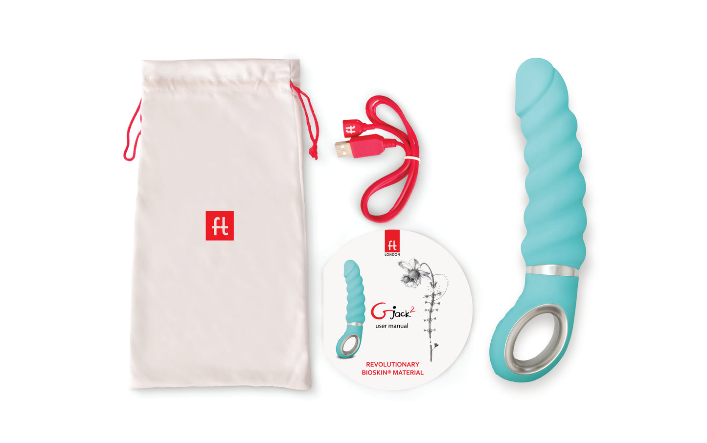 Gvibe Gjack 2 Tiffany Mint Vibrator