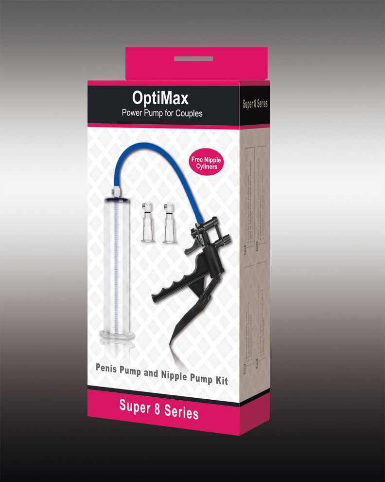 LuvPump Nipple, Clit and Penis Pump Kit for Couples OptiMax