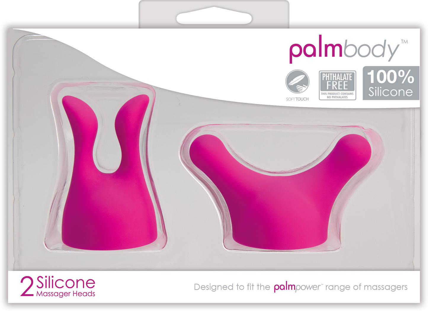 PalmPower PalmBody Massager Heads (For use with PalmPower)