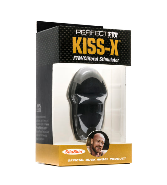 PerfectFit Buck Angel KissX FTM Clitoral Stimulator Black